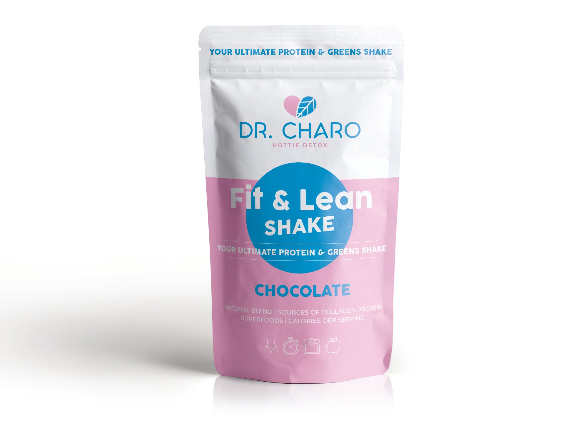 Fit and Lean Shake Chocolate - hottie detox-store